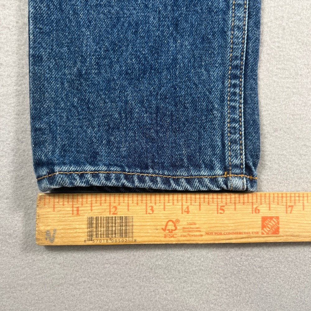 Vintage Gap Jeans Womens 1 Long Blue Excellent Classic Fit Straight Leg Denim - Picture 4 of 9